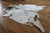 White and Tan Chestnut Tri Colour Cowhide Rug